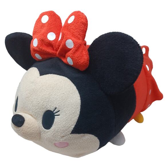 Disney Parks Minnie Mouse Tsum Tsum Jumbo Plush 20" Cartoon Character Toy - Picture 2 of 9